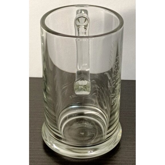 Alexander Keith's Etched Glass Stein 209th Birthday Collectors Edition Beer Mug - Picture 4 of 7